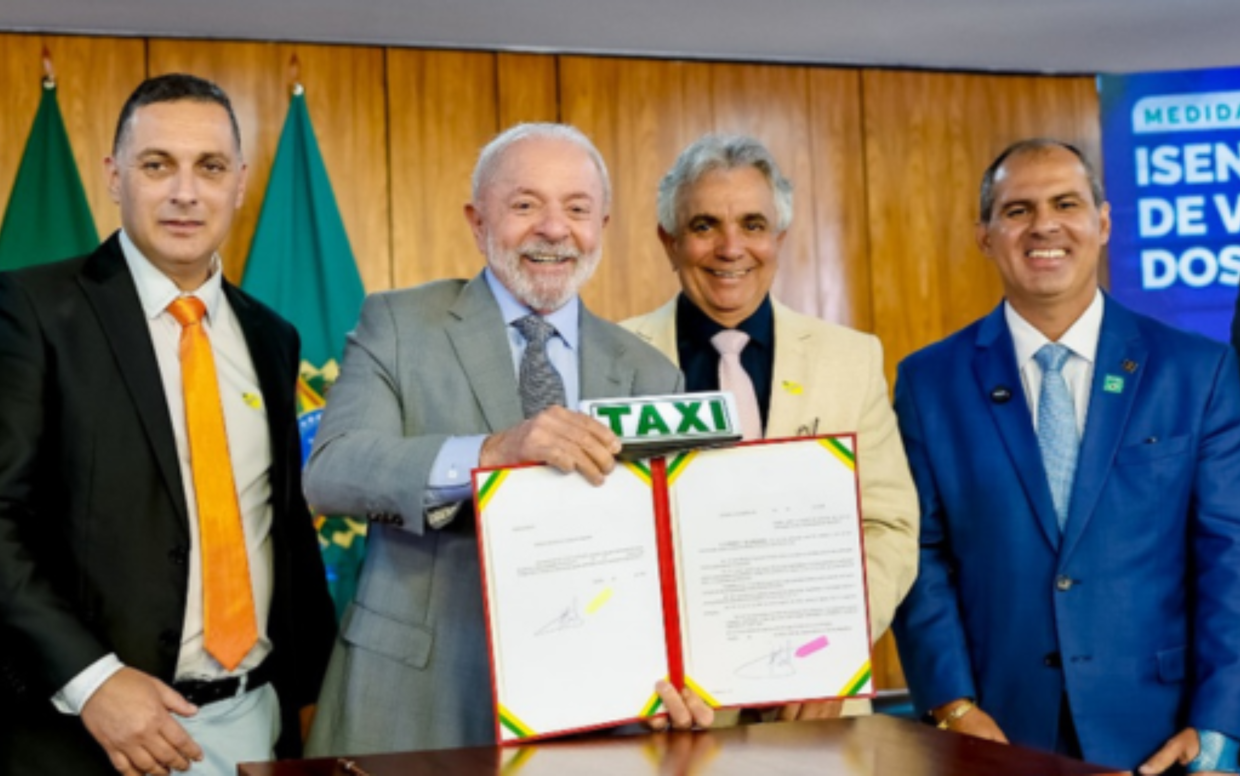 Governo Federal e Inmetro anunciam isenção da taxa de verificação de taxímetros