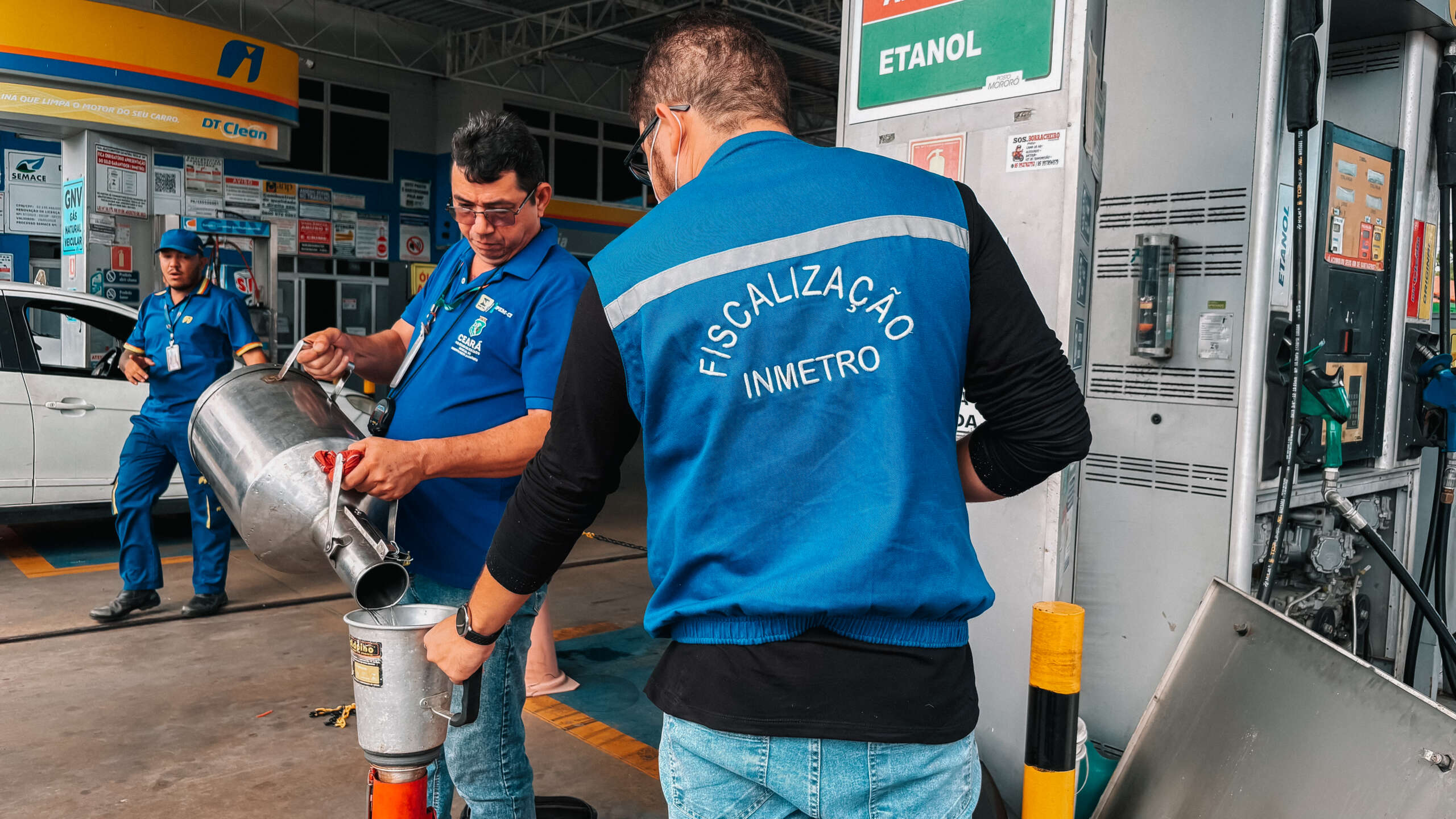 Operação nacional “Tô de Olho” encontra fraude em postos de gasolina no CE